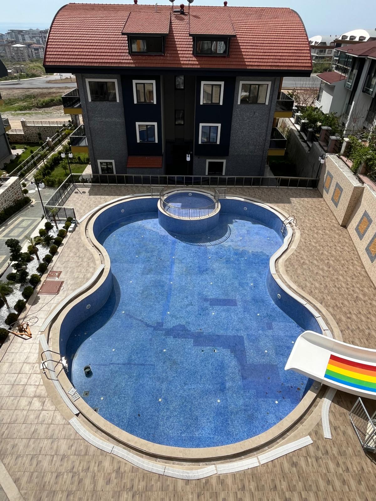 Alanya Hasbahçe'de Sosyal Olanaklı Modern Satılık Daire