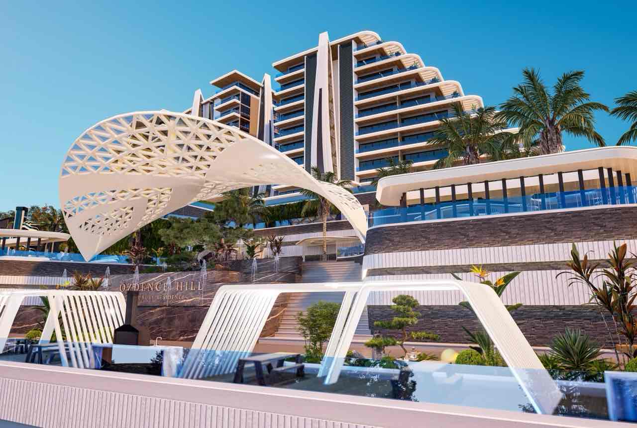 Kargıcak Alanya'da Sosyal Donatılı Lüks Aile Daireleri