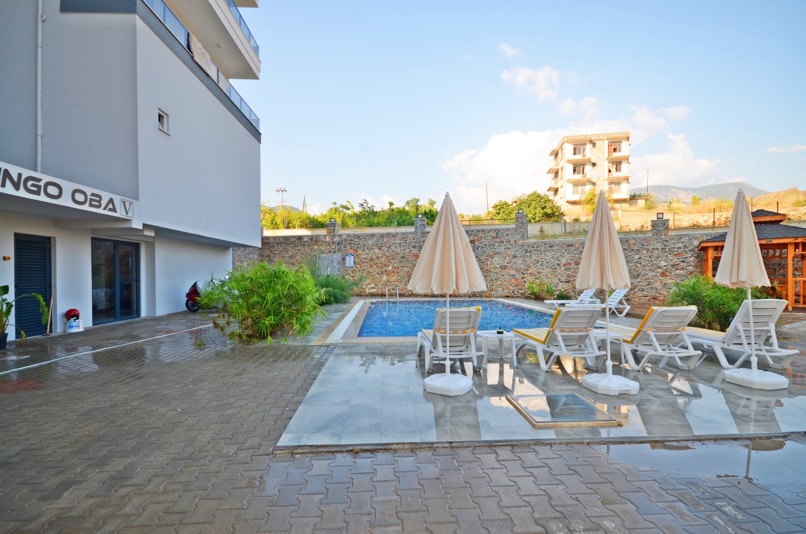 土耳其阿兰尼亚Oba区现代1+1公寓：坐拥泳池桑拿配套，尊享品质生活