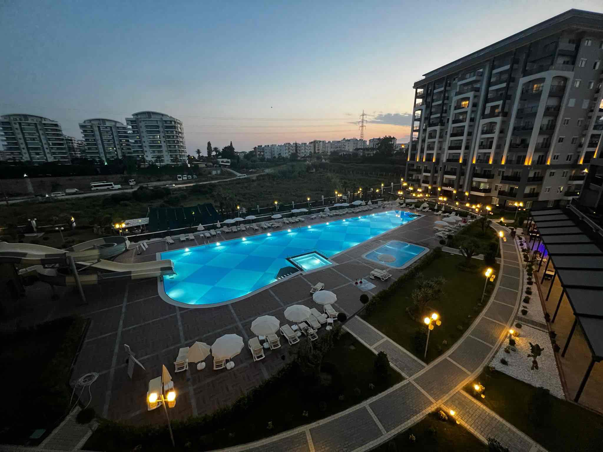 Möblierte Eigentumswohnung im Emerald Paradise Avsallar