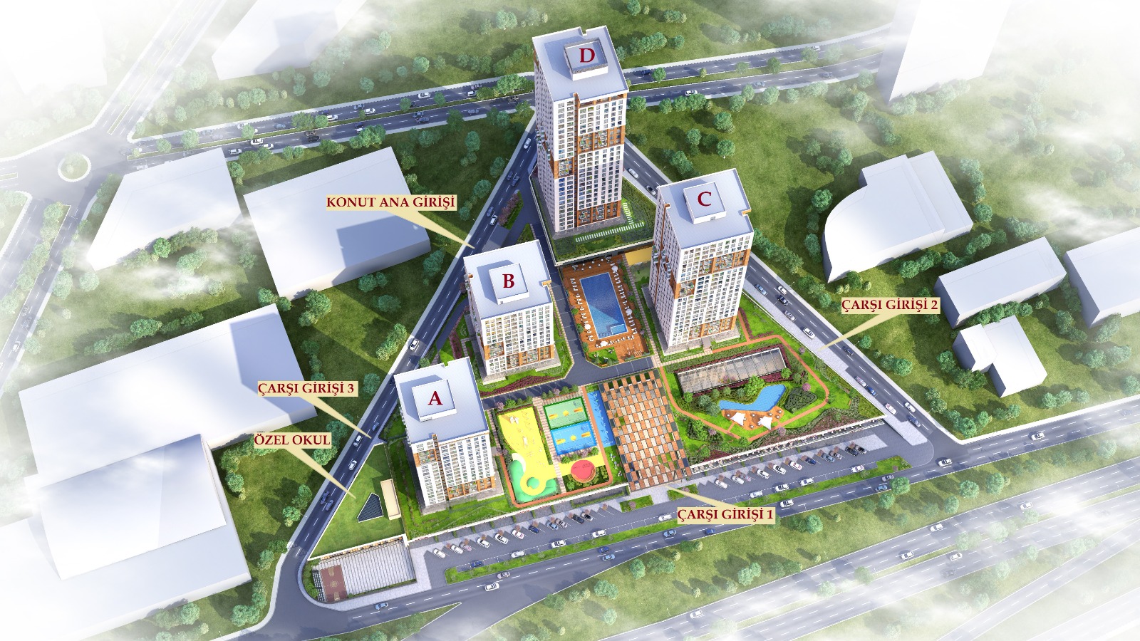 Premium Family Apartments for Sale in Istanbul with Extensive Amenities