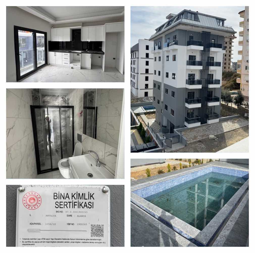 Modern Garden Apartments and Duplexes for Sale in Avsallar Alanya