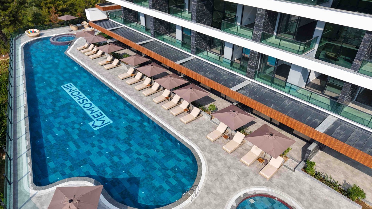 Роскошные апартаменты и дуплексы с видом на море в Кестеле – жемчужине Турецкой Ривьеры