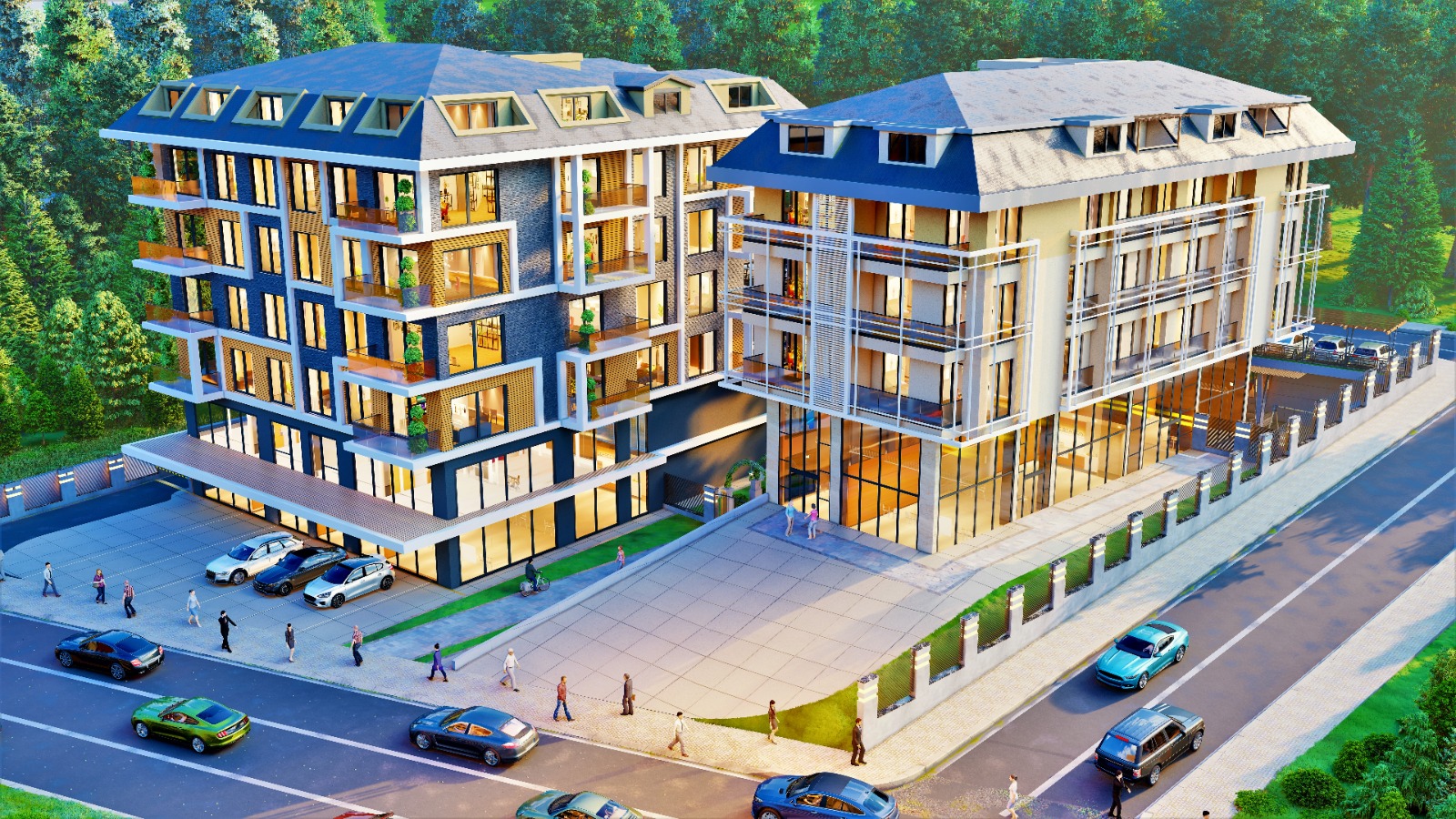 土耳其阿兰亚市中心现代豪华住宅：尊享顶级SPA与地中海品质生活