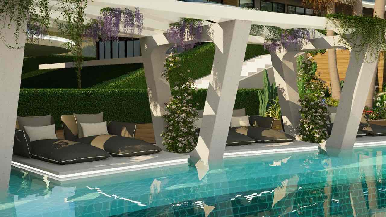 Kargıcak Alanya'da Sosyal Donatılı Lüks Aile Daireleri