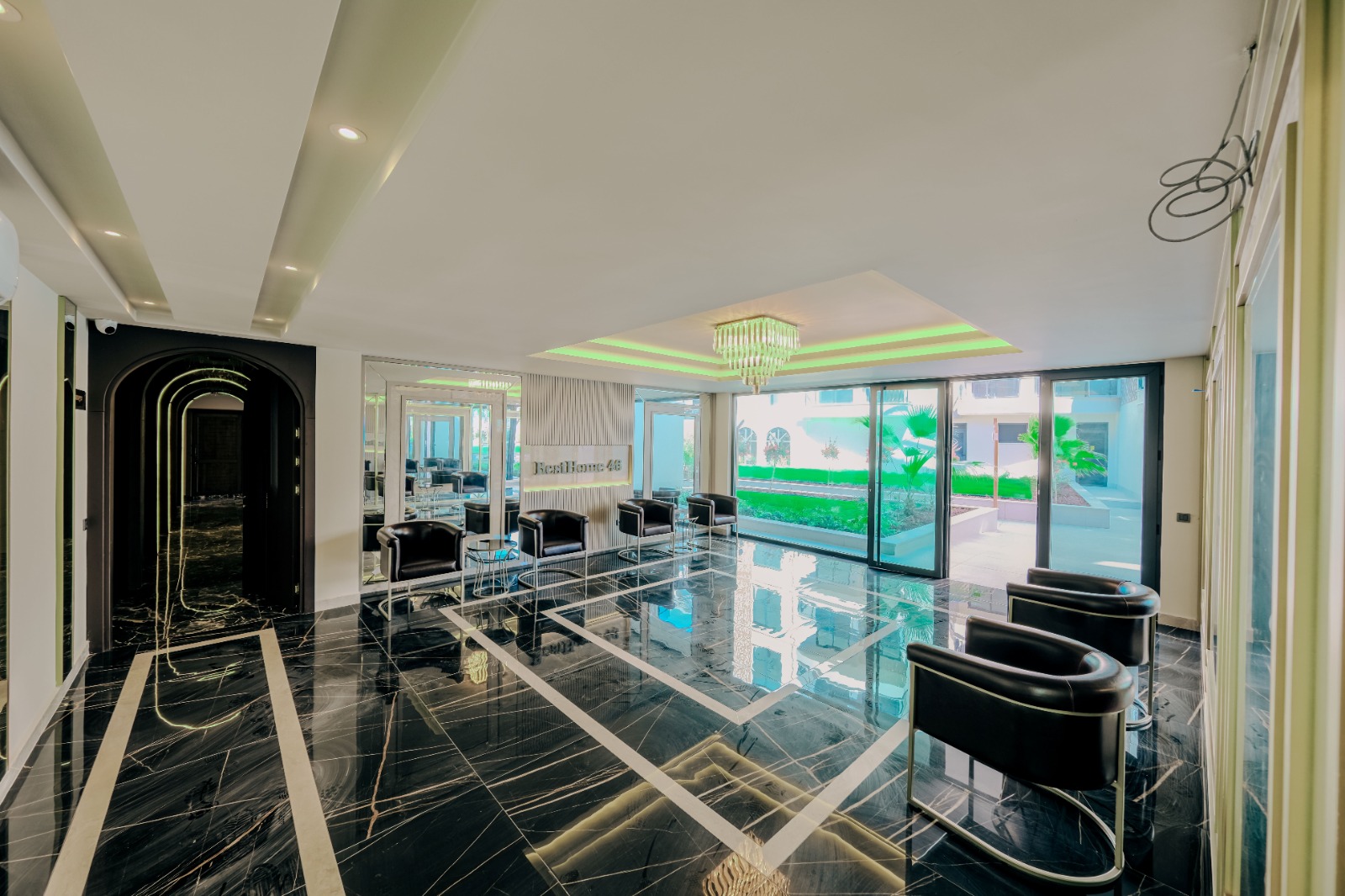 Moderne Residenz-Wohnung in Oba, Alanya mit exklusiven Annehmlichkeiten