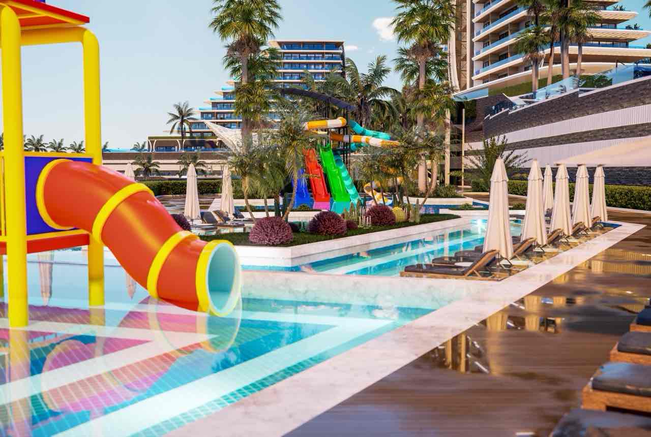 Kargıcak Alanya'da Sosyal Donatılı Lüks Aile Daireleri