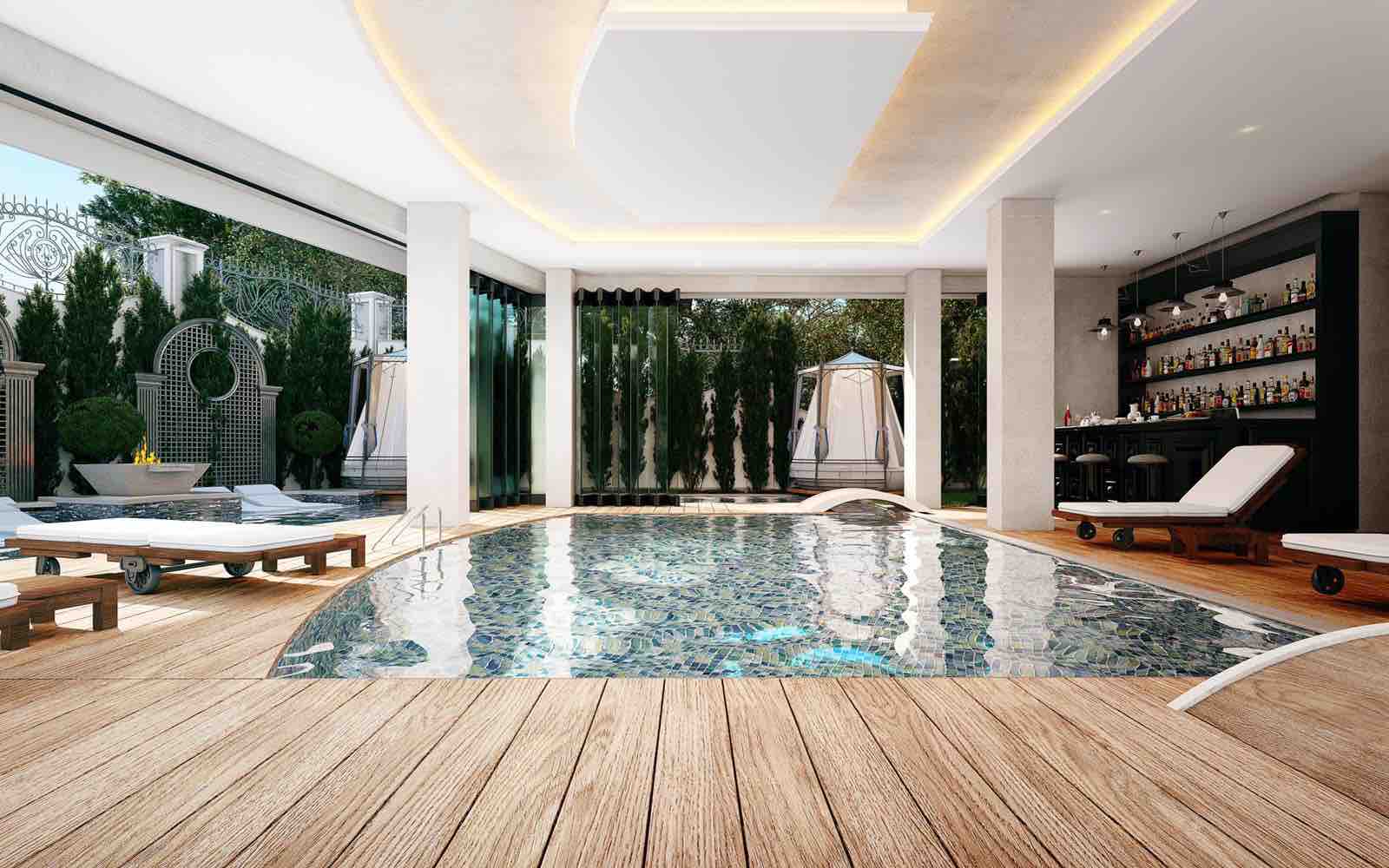 Contemporary Coastal Residence for Sale in Alanya Centrum with Extensive Facilities