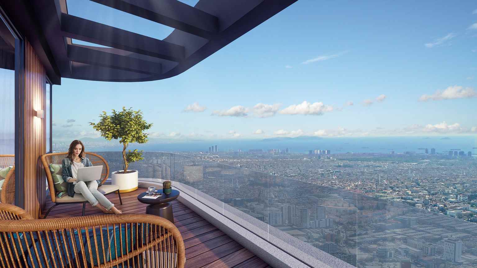Appartements Modernes Exclusifs à Istanbul avec Jardins Privatifs