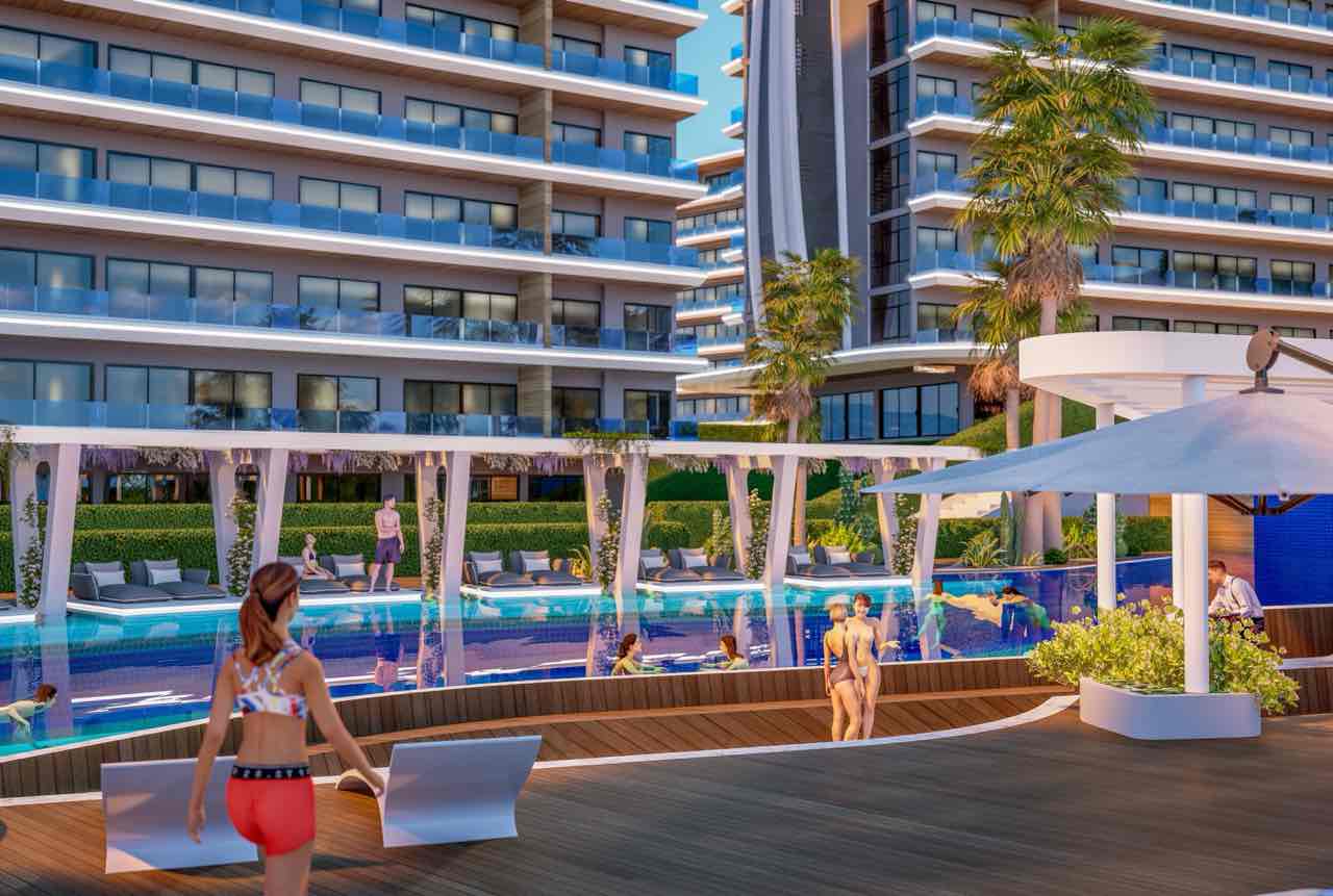 Kargıcak Alanya'da Sosyal Donatılı Lüks Aile Daireleri