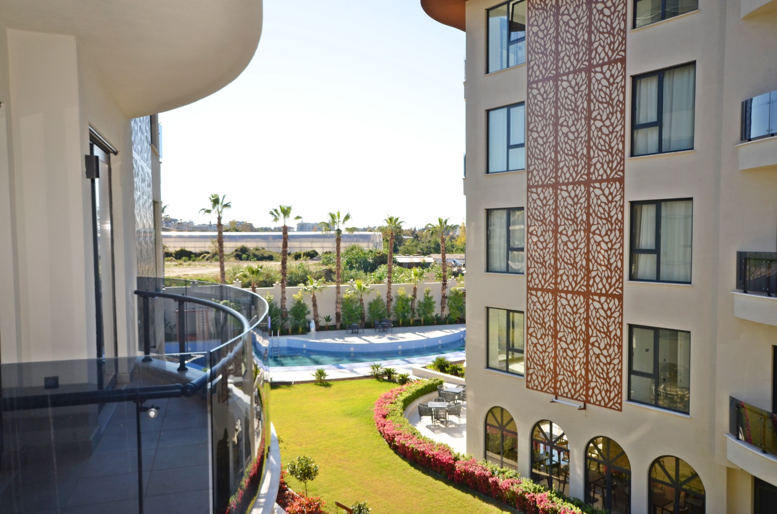 Moderne Residenz-Wohnung in Oba, Alanya mit exklusiven Annehmlichkeiten