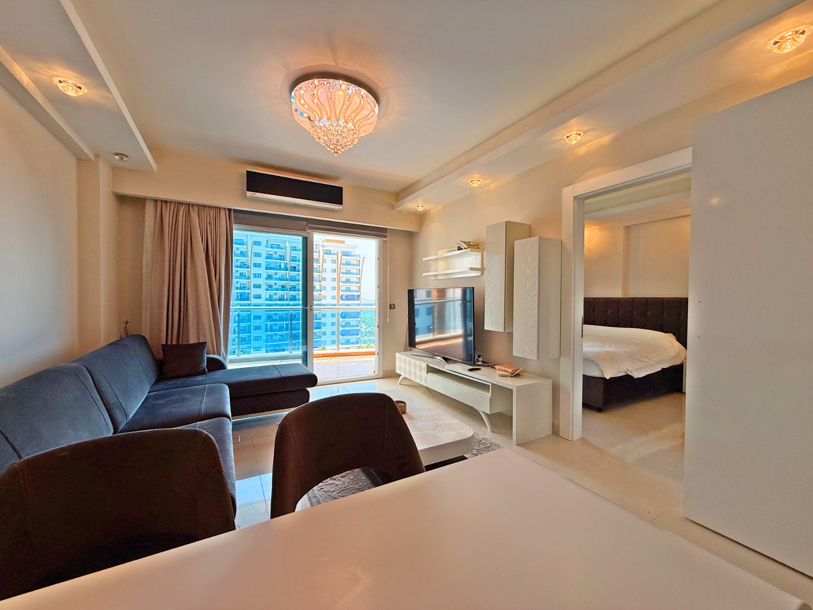 Moderne leilighet i Alanya med ferieanlegg-stil og familievennlige fasiliteter