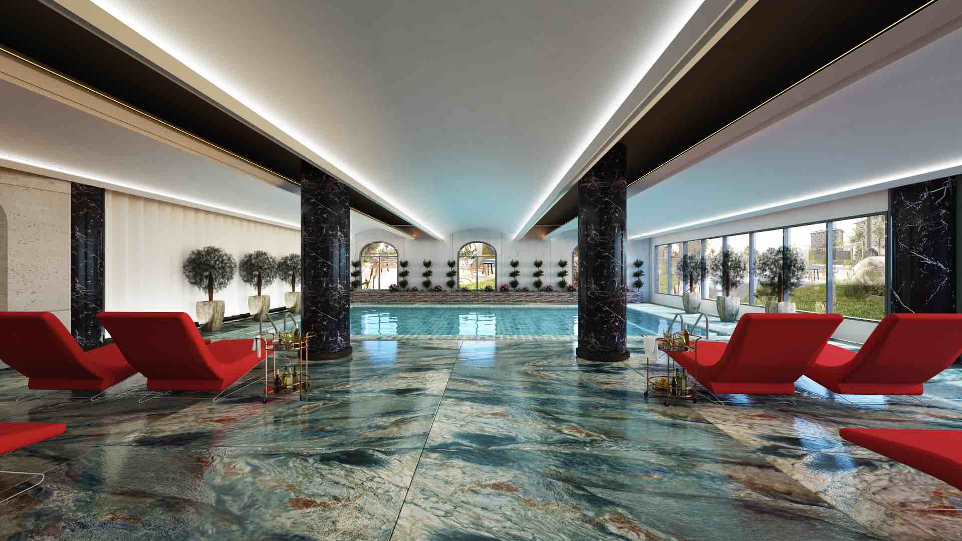 Eksklusiv skogsrandbolig i Avsallar med omfattende velvære og havutsikt