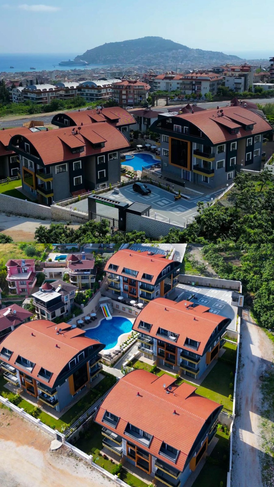 Spacious Modern Apartment for Sale in Hasbahce Alanya with Extensive Facilities