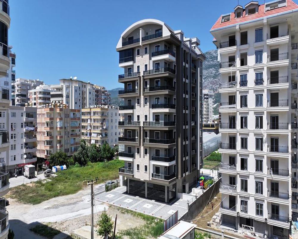 阿兰亚Mahmutlar现代豪华公寓：尊享完善配套与宜居花园