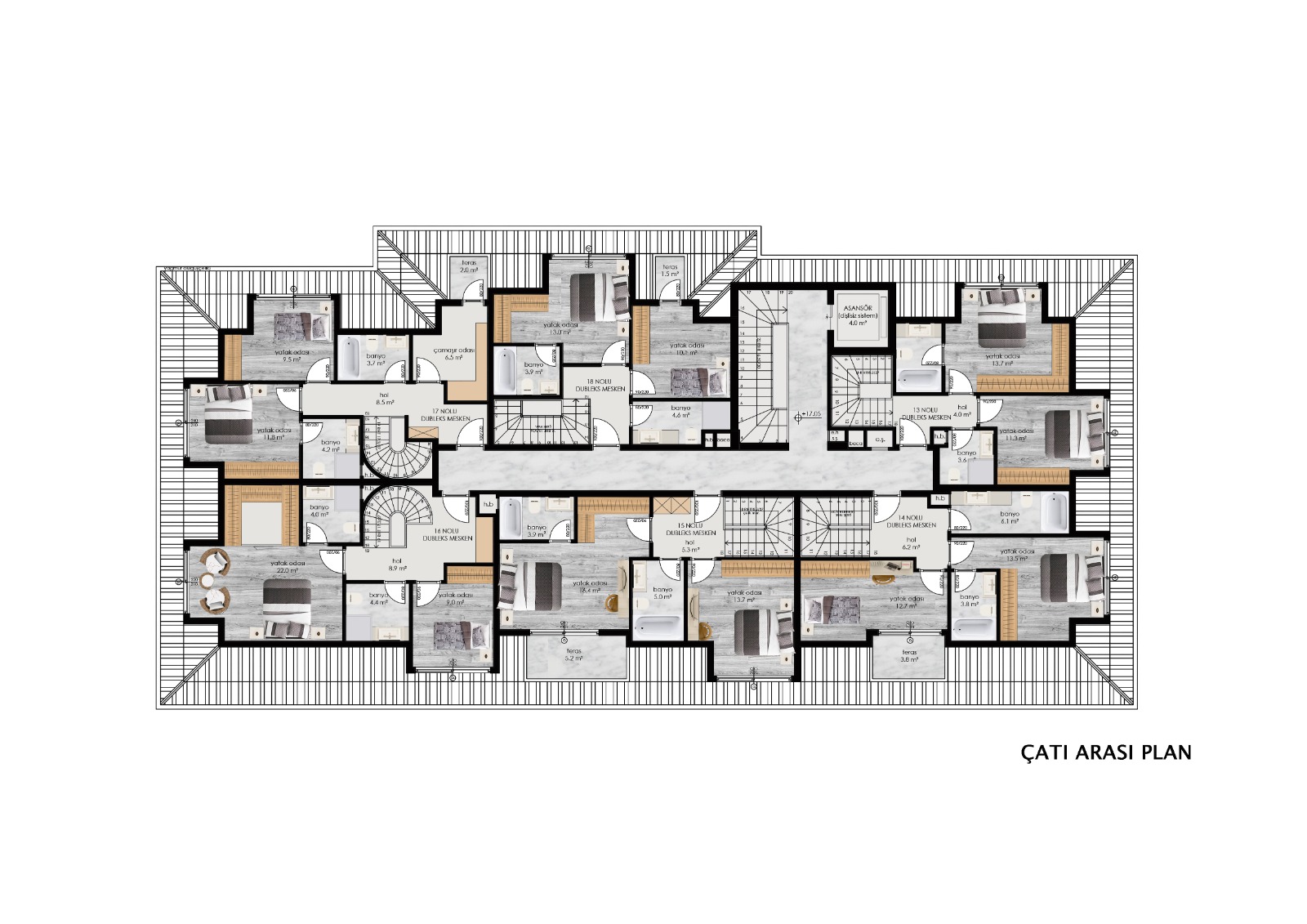 土耳其阿兰亚市中心现代豪华住宅：尊享顶级SPA与地中海品质生活