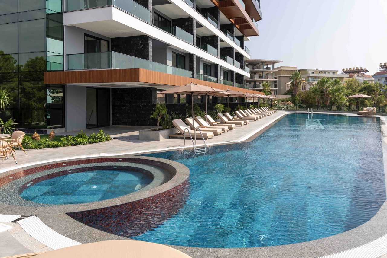 Роскошные апартаменты и дуплексы с видом на море в Кестеле – жемчужине Турецкой Ривьеры