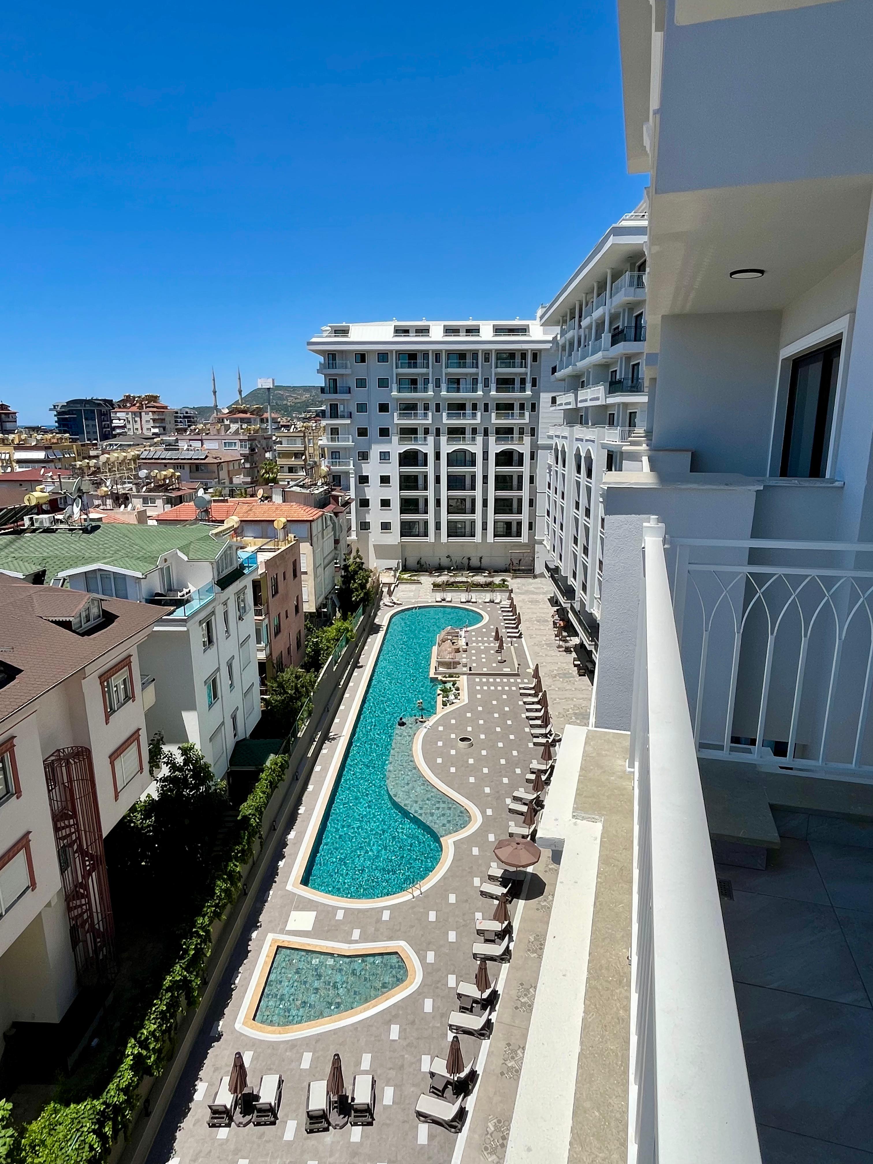 Алания Меркездегі таңдаулы заманауи пәтерлер: Клеопатра жағажайына жақын