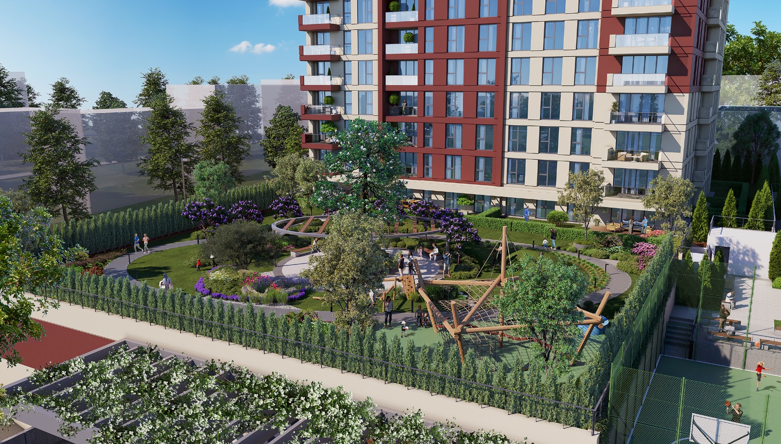 Moderne Familienwohnungen in Istanbul mit umfassenden Annehmlichkeiten