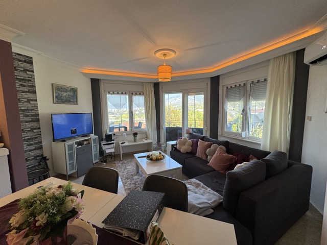 Alanya Kargıcak'ta Bahçeli ve Eşyalı Aile Villası