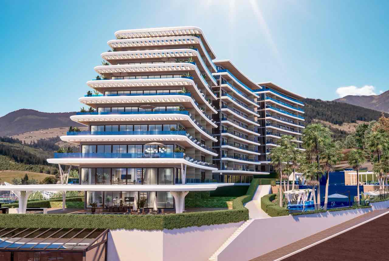 Kargıcak Alanya'da Sosyal Donatılı Lüks Aile Daireleri