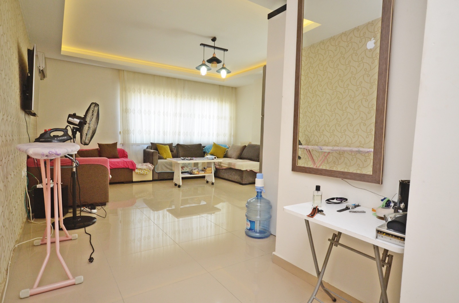 Alanya Mahmutlar'da Eşyalı, Kapsamlı Olanaklı Modern Daire