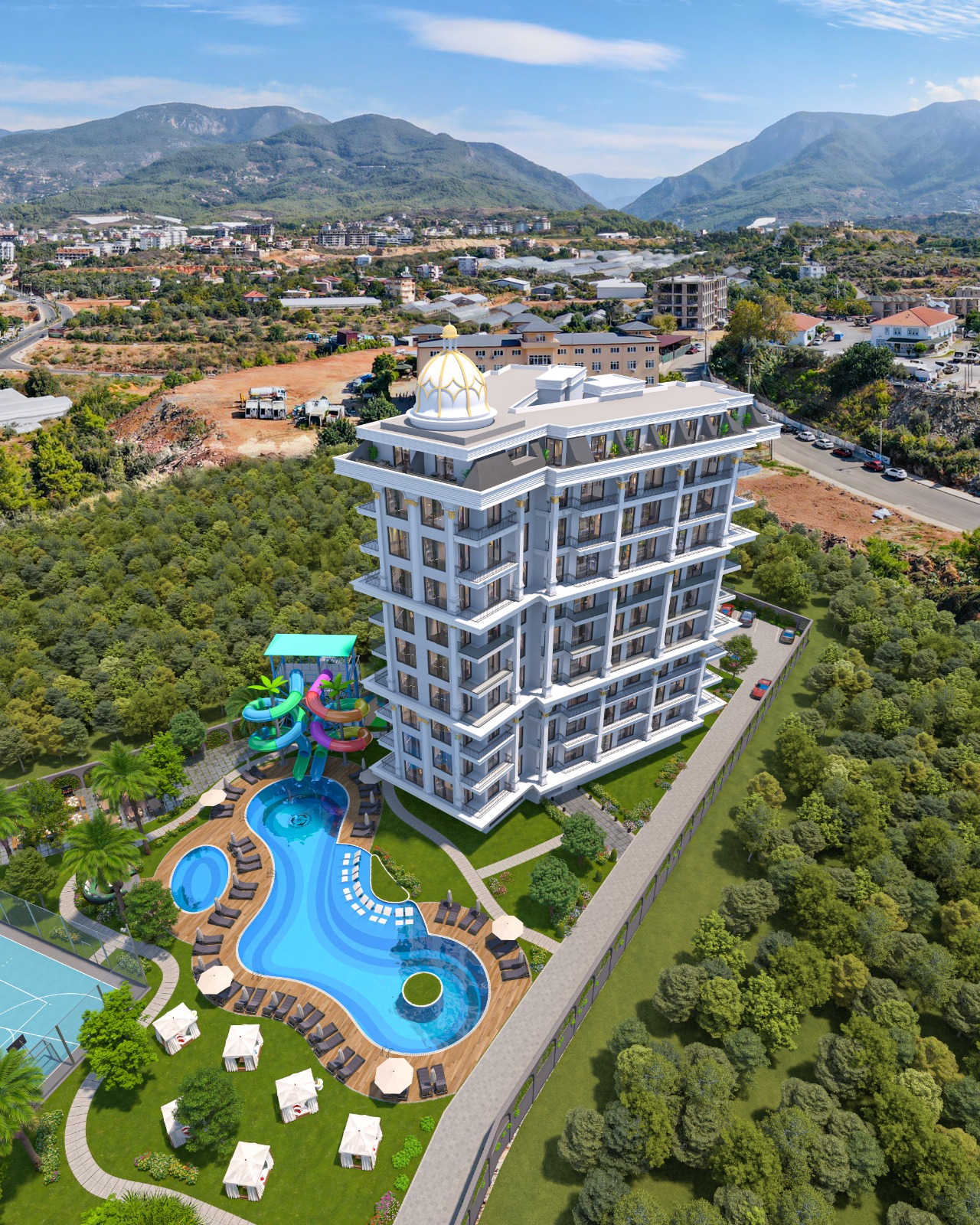 Modern Appartement te Koop in Tosmur, Alanya: Luxe Leven en Investeringskans