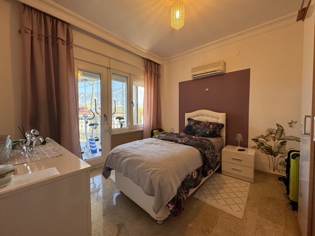 Alanya Kargıcak'ta Bahçeli ve Eşyalı Aile Villası