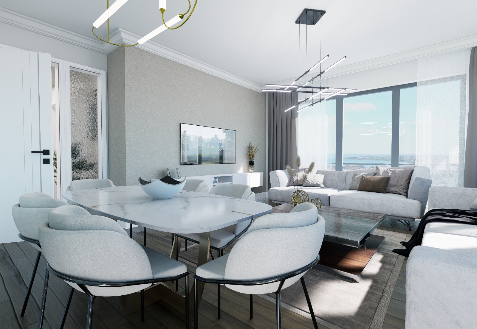 Moderne Eigentumswohnung in Antalya mit exklusiven Resort-Anlagen