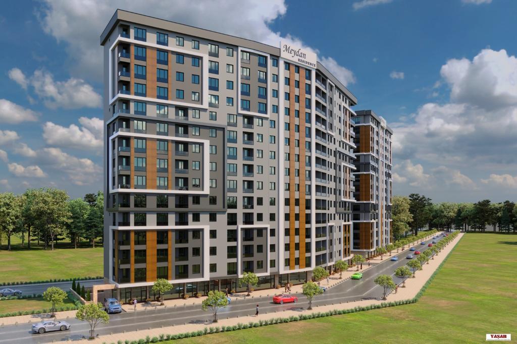 Сучасні сімейні квартири в Стамбулі: сад, відпочинок, продаж.