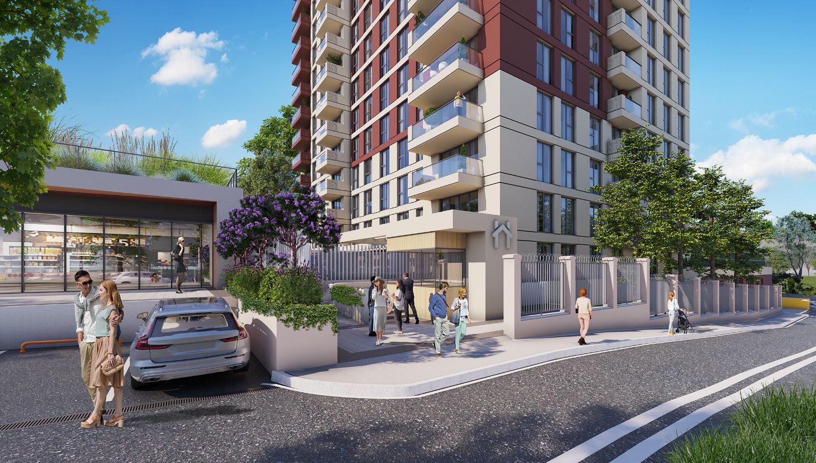 Moderne Familienwohnungen in Istanbul mit umfassenden Annehmlichkeiten