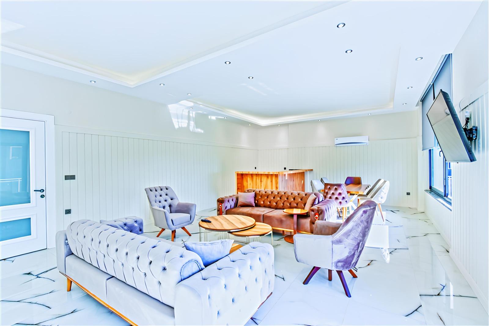 Spacious Modern Apartment for Sale in Hasbahce Alanya with Extensive Facilities