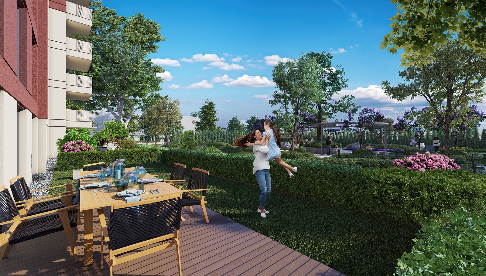 Moderne Familienwohnungen in Istanbul mit umfassenden Annehmlichkeiten