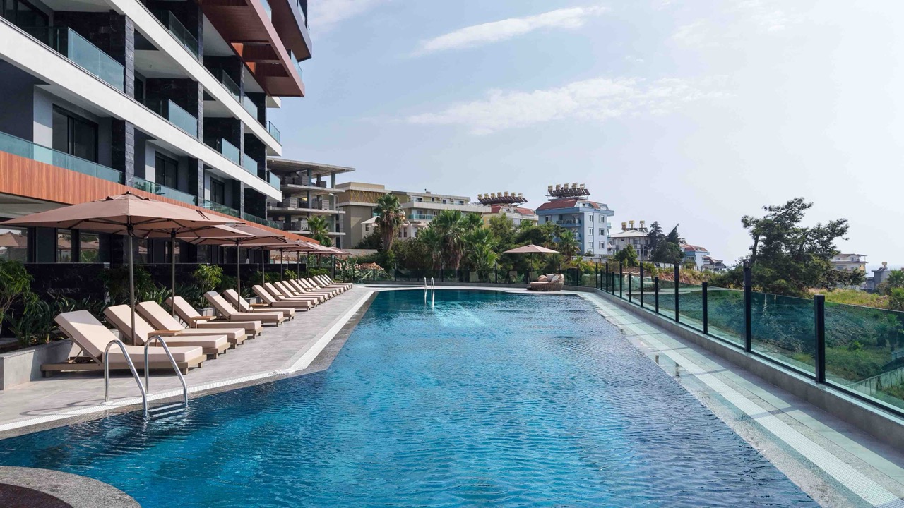 Роскошные апартаменты и дуплексы с видом на море в Кестеле – жемчужине Турецкой Ривьеры