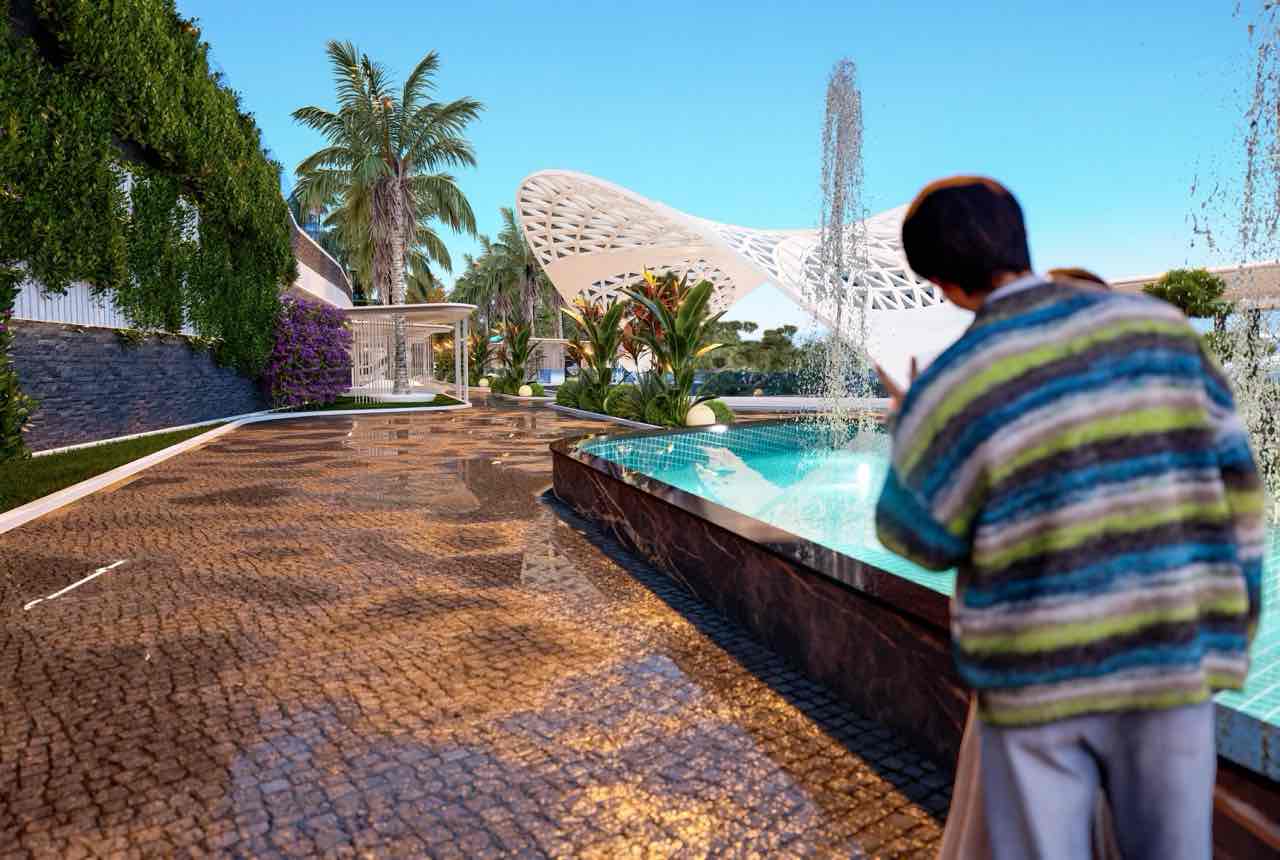 Kargıcak Alanya'da Sosyal Donatılı Lüks Aile Daireleri