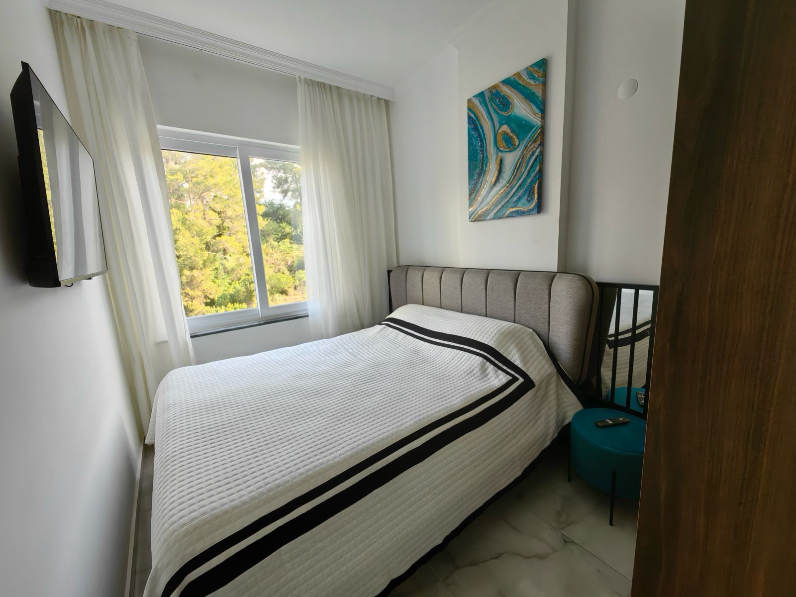 Современные апартаменты в Авсалларе с отельной инфраструктурой