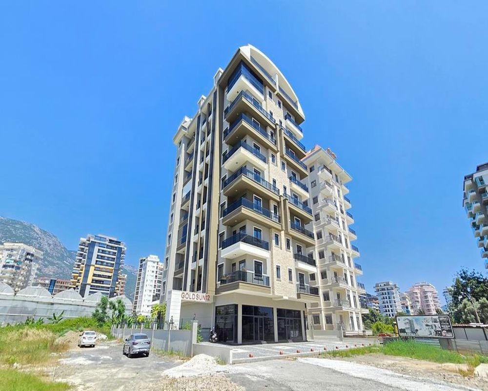 阿兰亚Mahmutlar现代豪华公寓：尊享完善配套与宜居花园