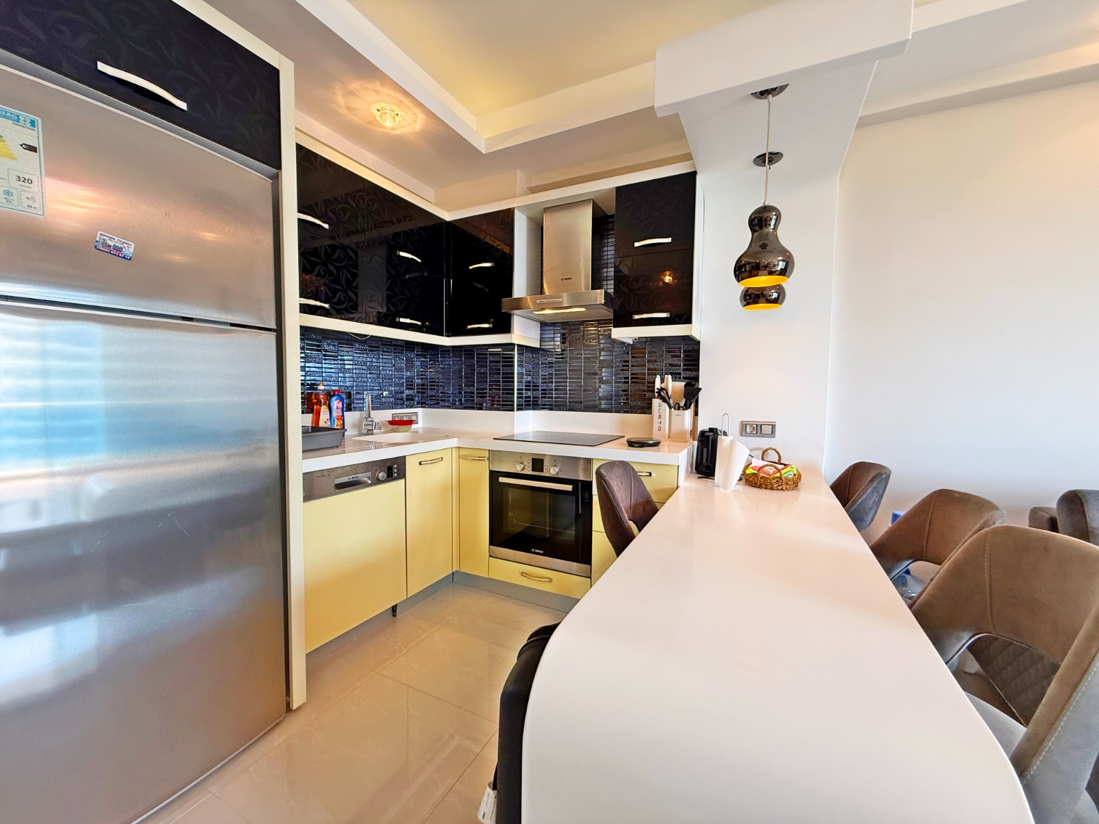 Moderne leilighet i Alanya med ferieanlegg-stil og familievennlige fasiliteter