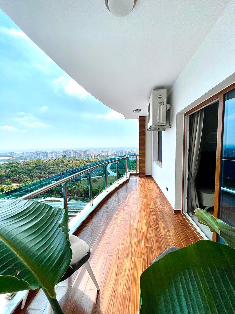 Moderne leilighet i Alanya med ferieanlegg-stil og familievennlige fasiliteter