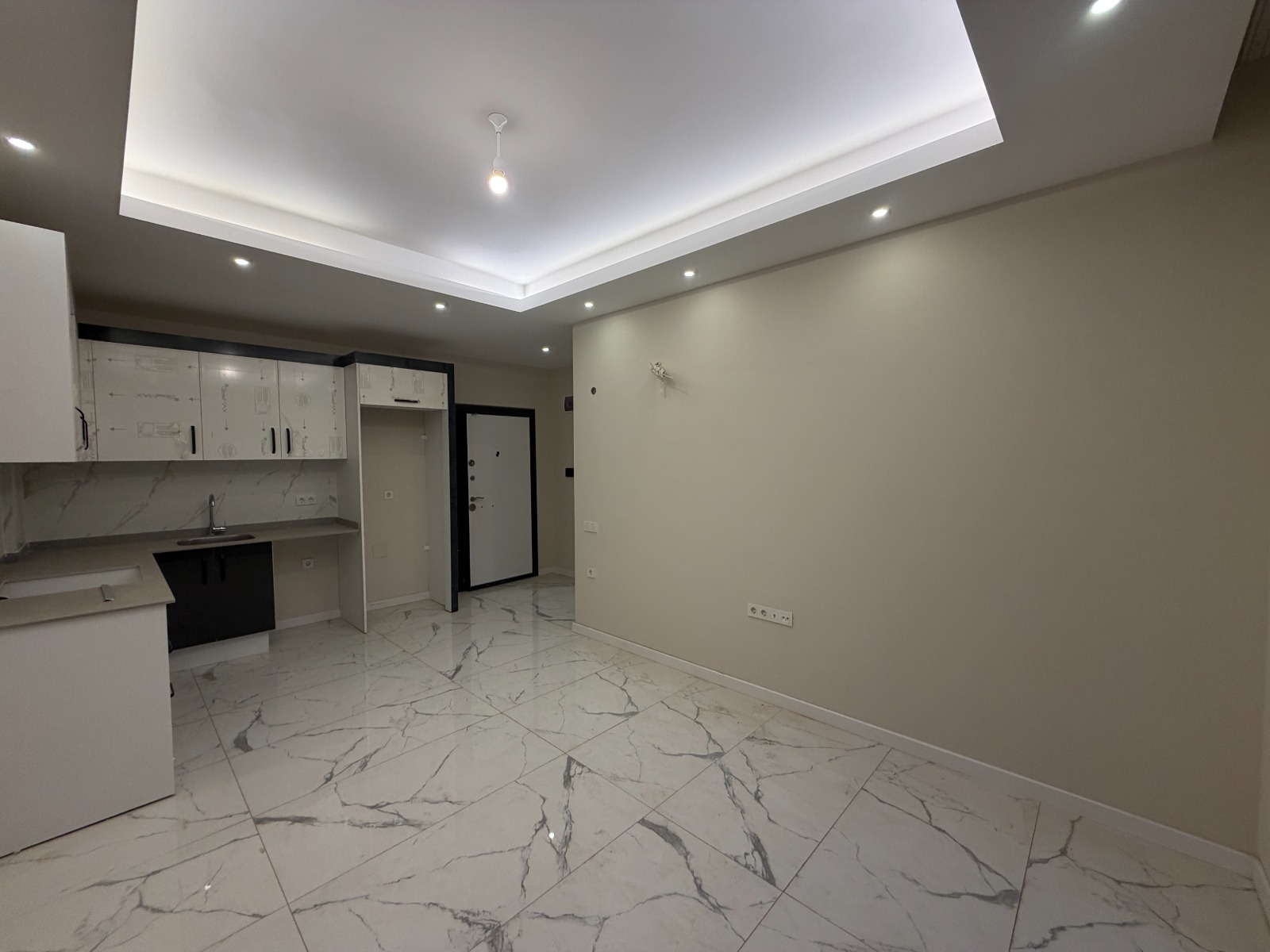 阿兰尼亚 Oba 区现代花园公寓：近医院，理想的全年居住投资选