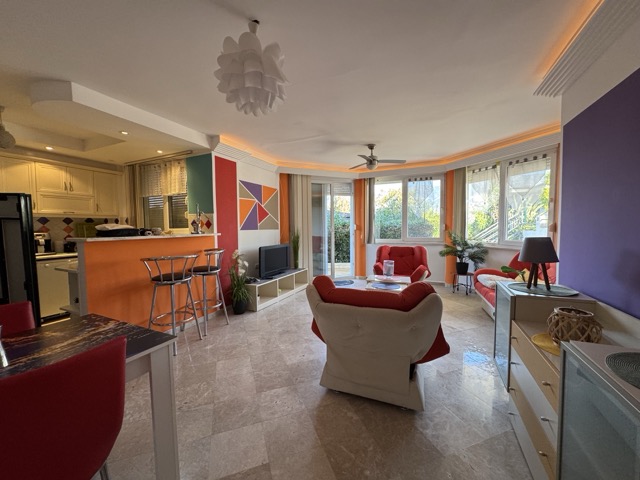 Alanya Kargıcak'ta Bahçeli ve Eşyalı Aile Villası