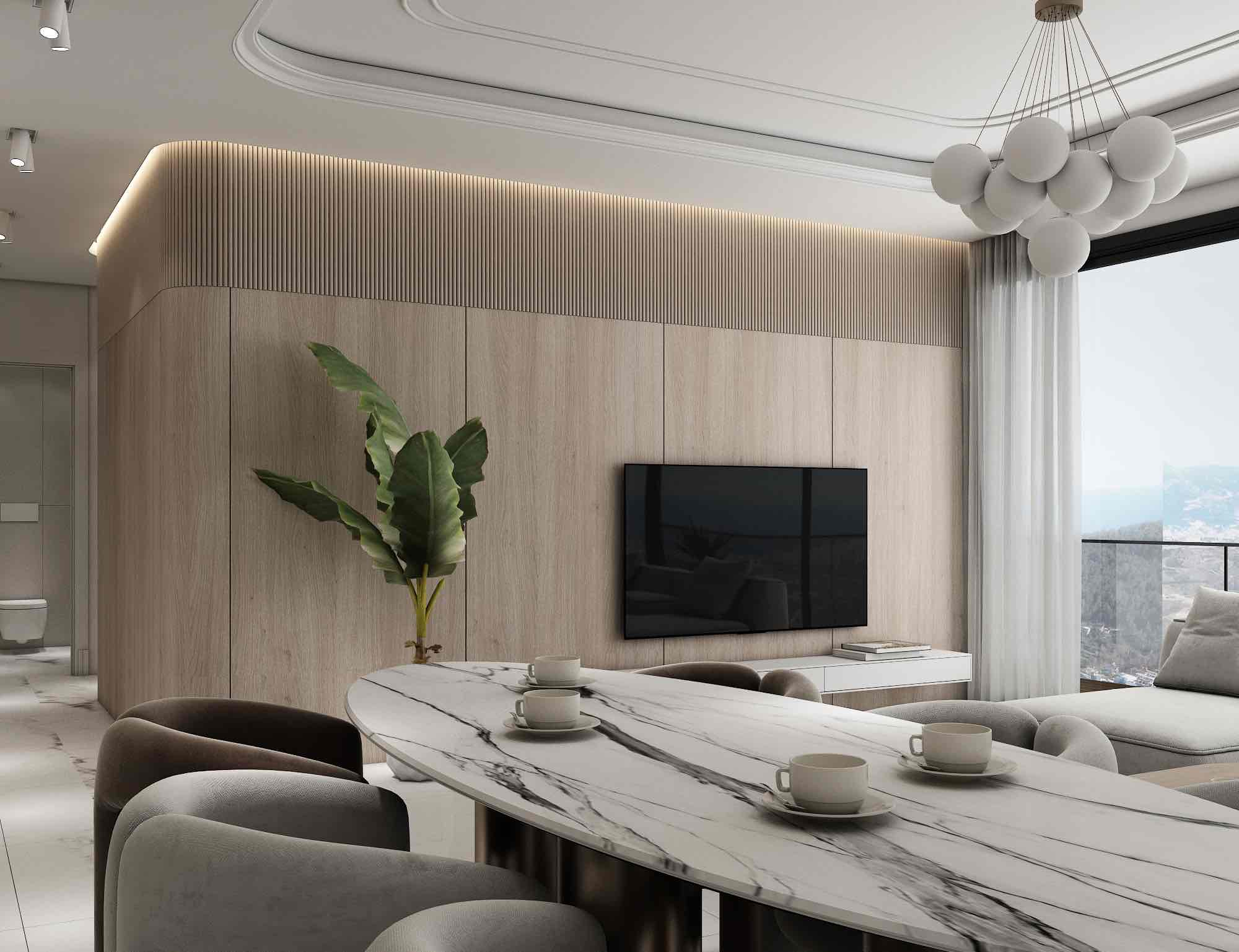 Kargıcak Alanya'da Sosyal Donatılı Lüks Aile Daireleri