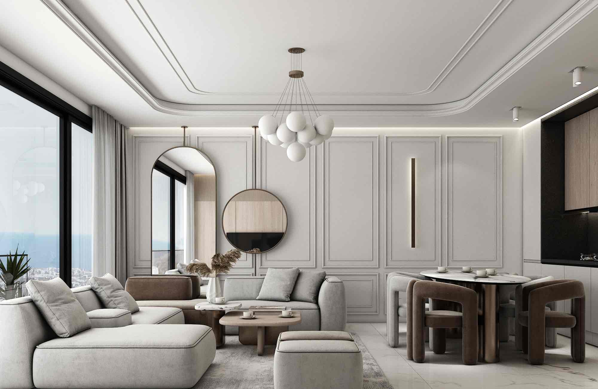 Kargıcak Alanya'da Sosyal Donatılı Lüks Aile Daireleri