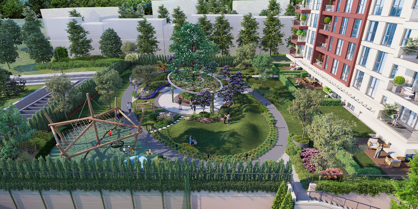 Moderne Familienwohnungen in Istanbul mit umfassenden Annehmlichkeiten