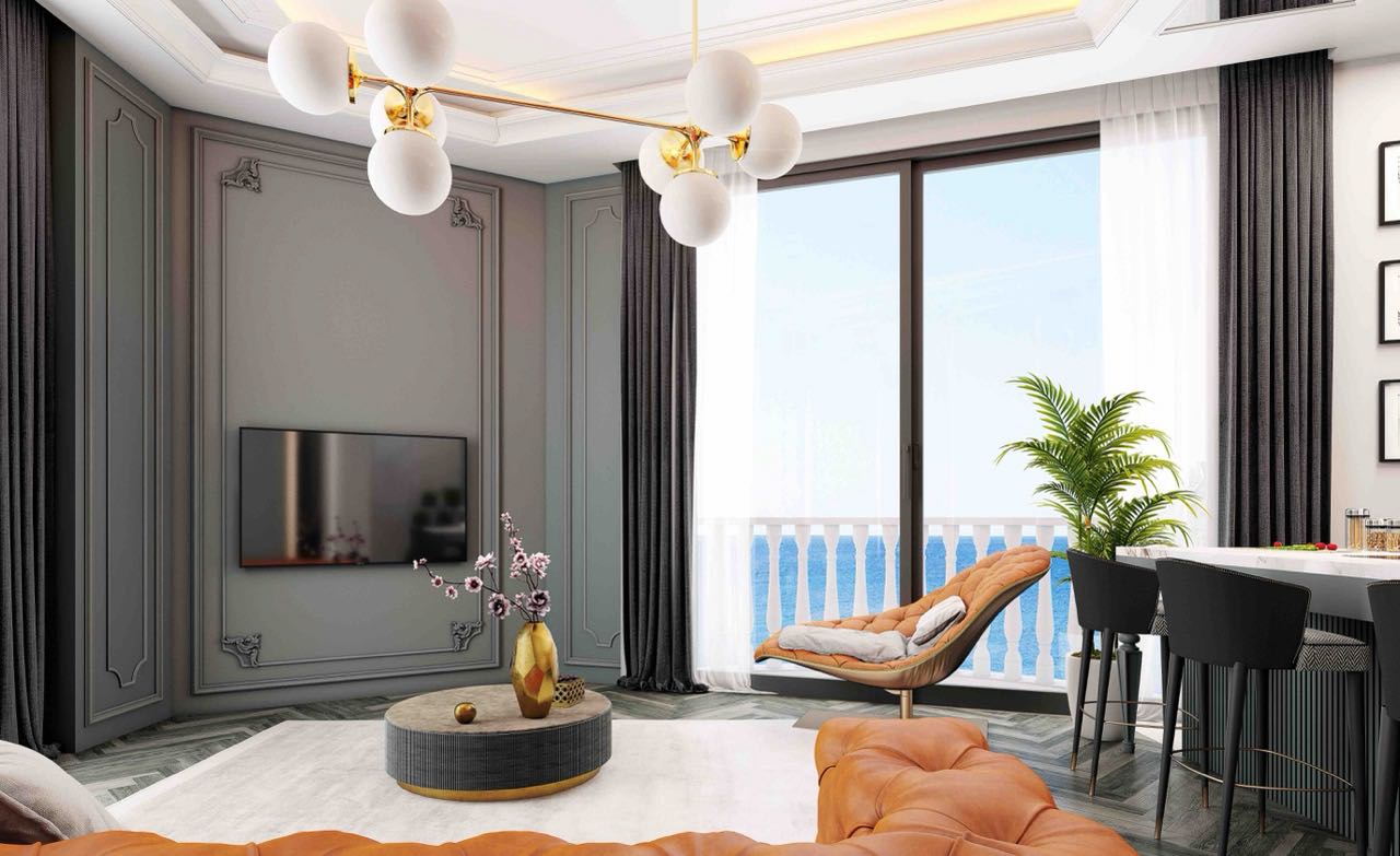 Contemporary Coastal Residence for Sale in Alanya Centrum with Extensive Facilities