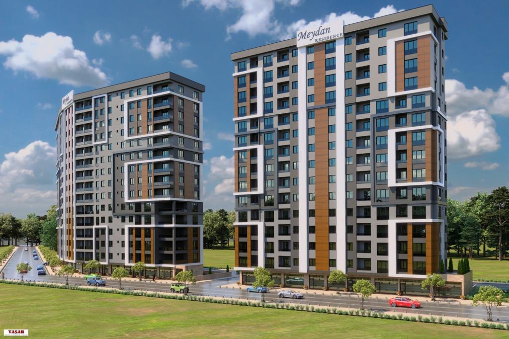 Сучасні сімейні квартири в Стамбулі: сад, відпочинок, продаж.