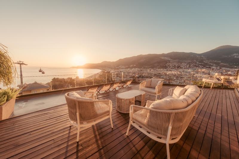 Elegant Lägenhet i Centrala Alanya – Havsnära och Modern