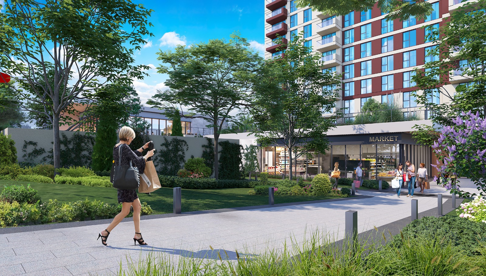 Moderne Familienwohnungen in Istanbul mit umfassenden Annehmlichkeiten