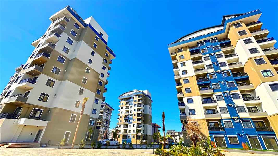 Stilfuld lejlighed med resort-faciliteter i Avsallar Alanya