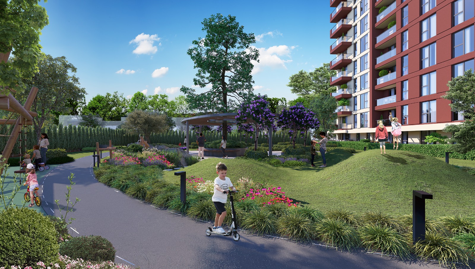 Moderne Familienwohnungen in Istanbul mit umfassenden Annehmlichkeiten